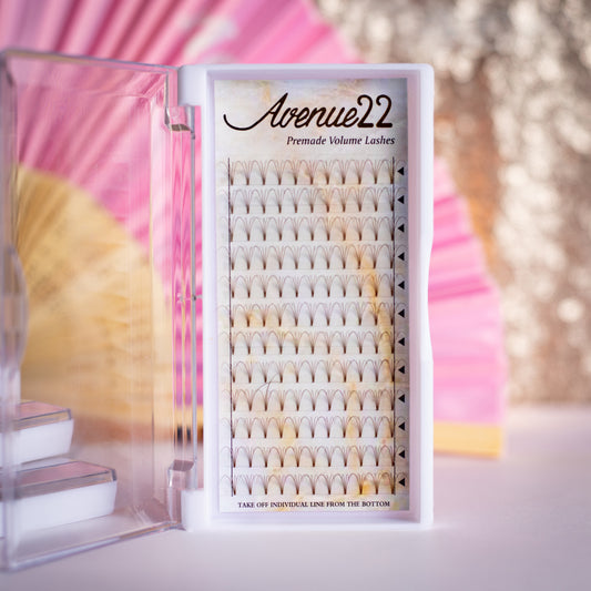 Premade Brown Lashes