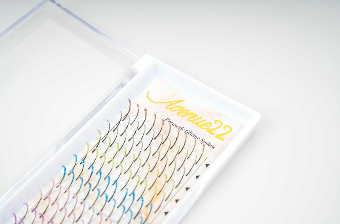 Premade Glitter Spikes