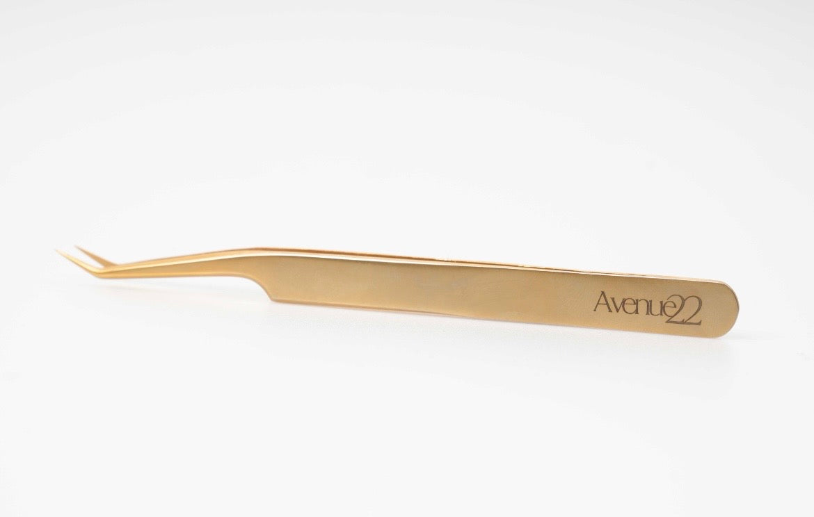 Angled Tweezers